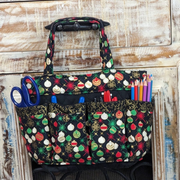 Hand Crafted Bingo/Tote Bag Christmas Ornament Pattern - Picture 4 of 6